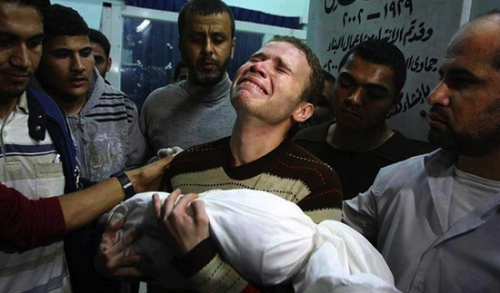gaza bimbo di 11 mesi ucciso da raid israeliano.png