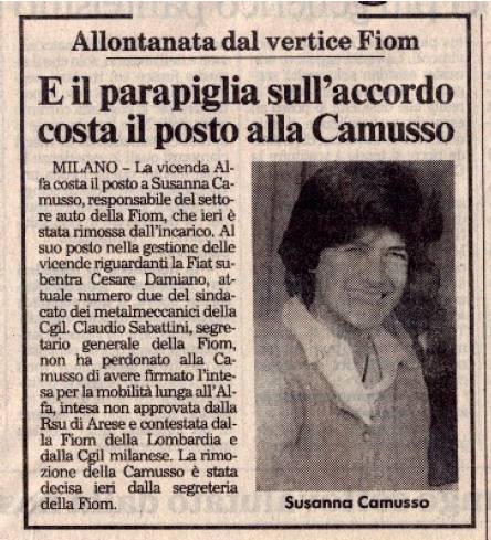 Camusso Susanna_Allontanata dal vertice FIOM_il Giorno 12-12-1995.jpg